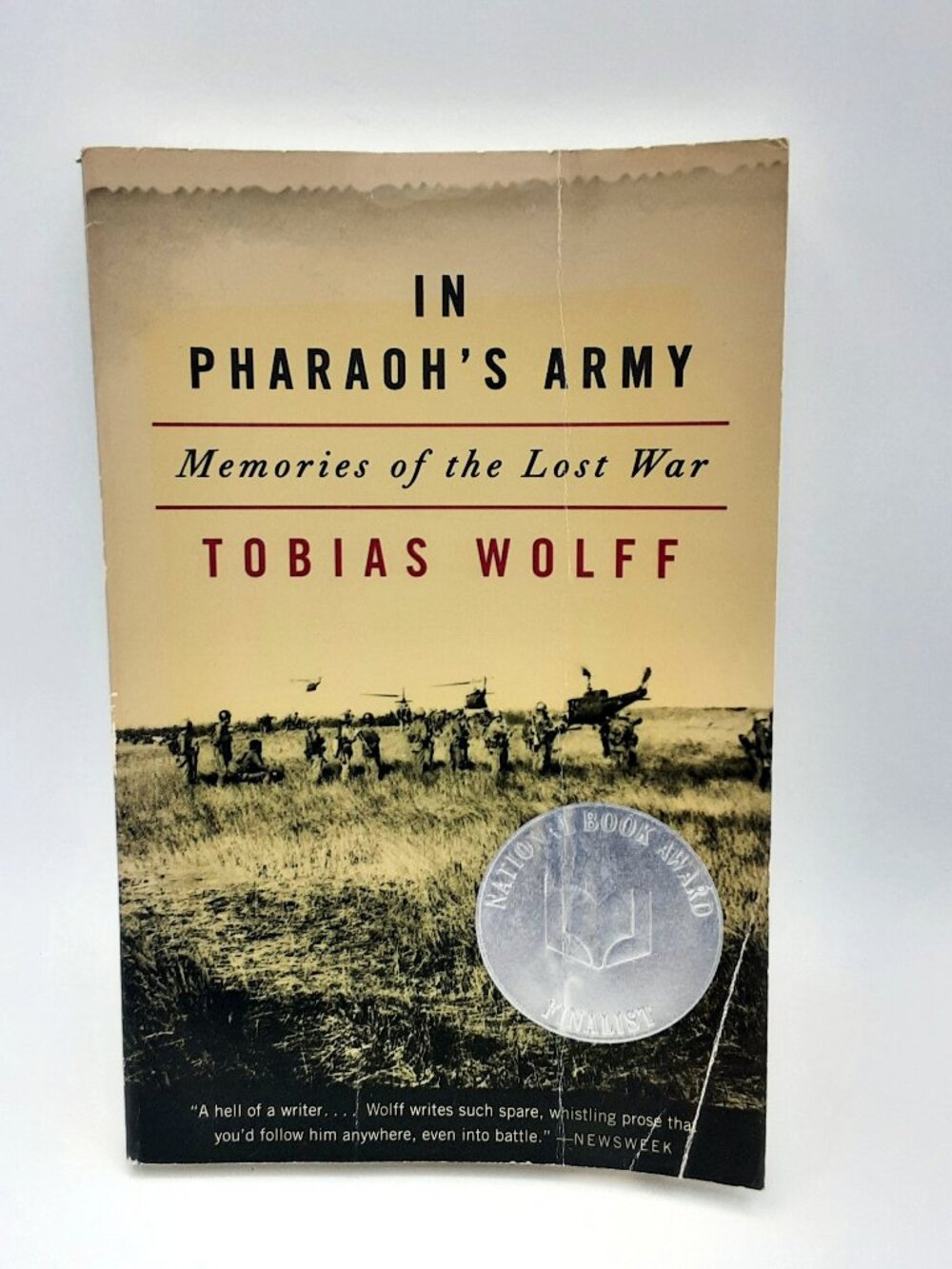 In Pharaoh’s Army Memories of the Lost War TOBIAS WOLFF 1994 3rd Prnt Paperback